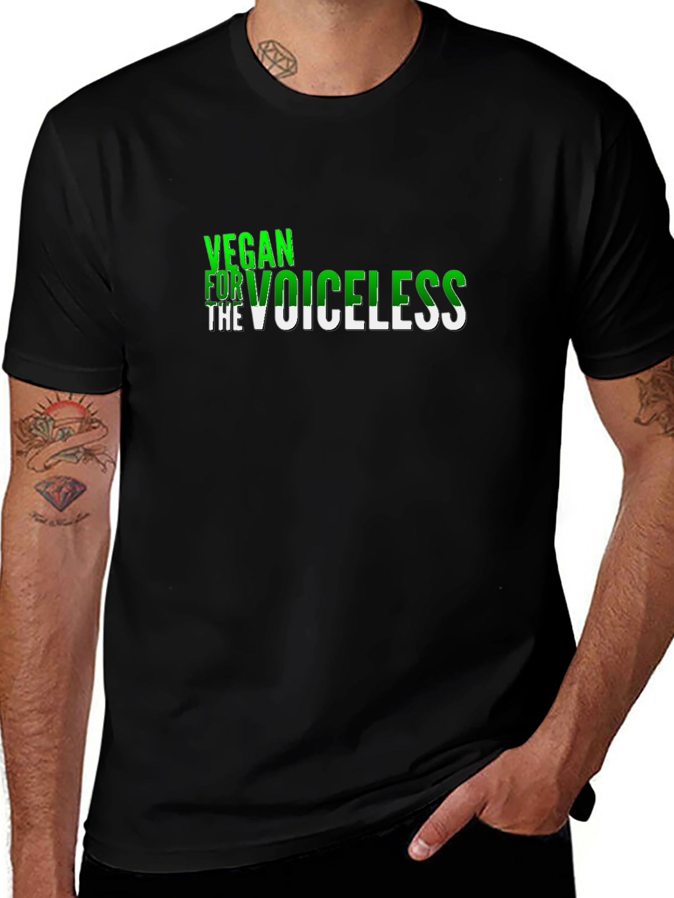Vegan for the Voiceless Graphic Tee