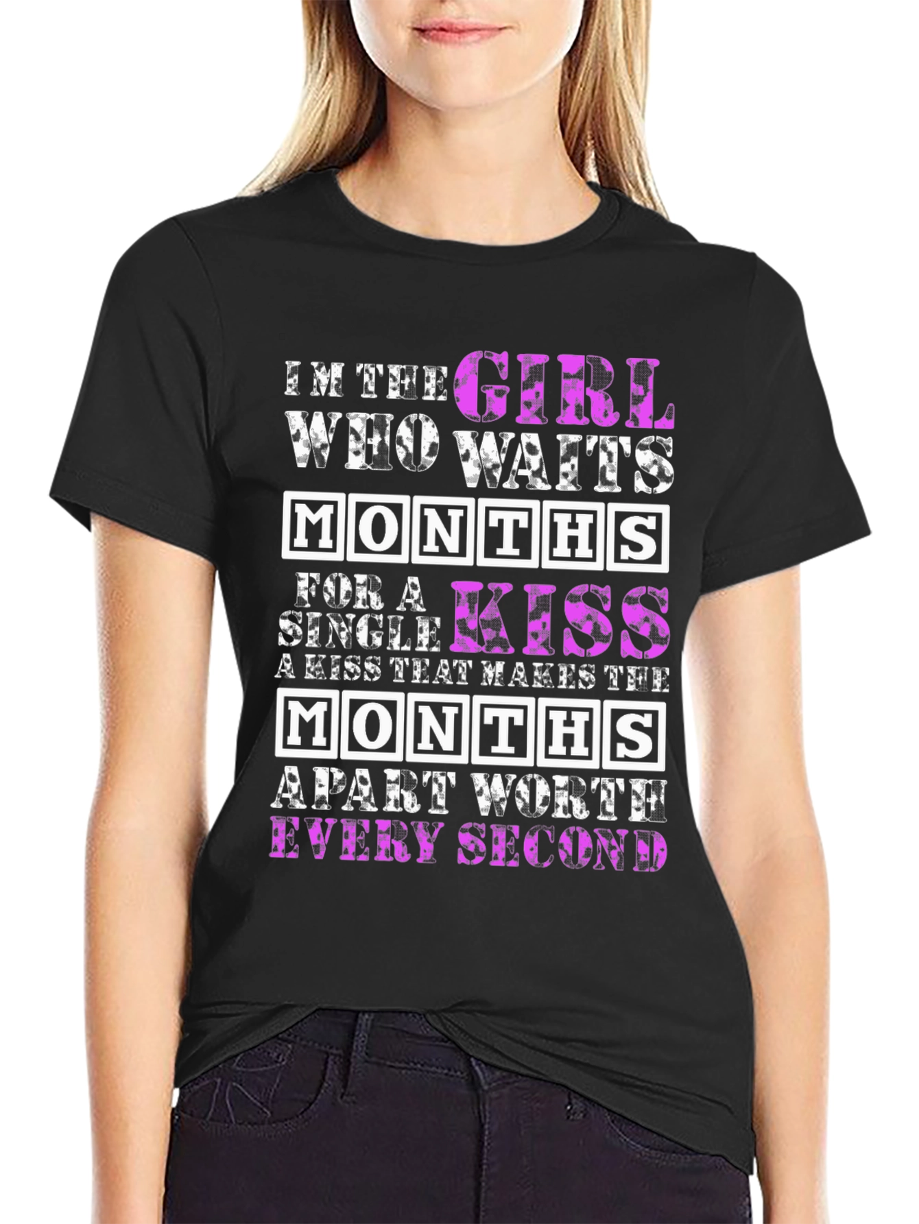 Girl Who Waits T-Shirt: Love & Patience