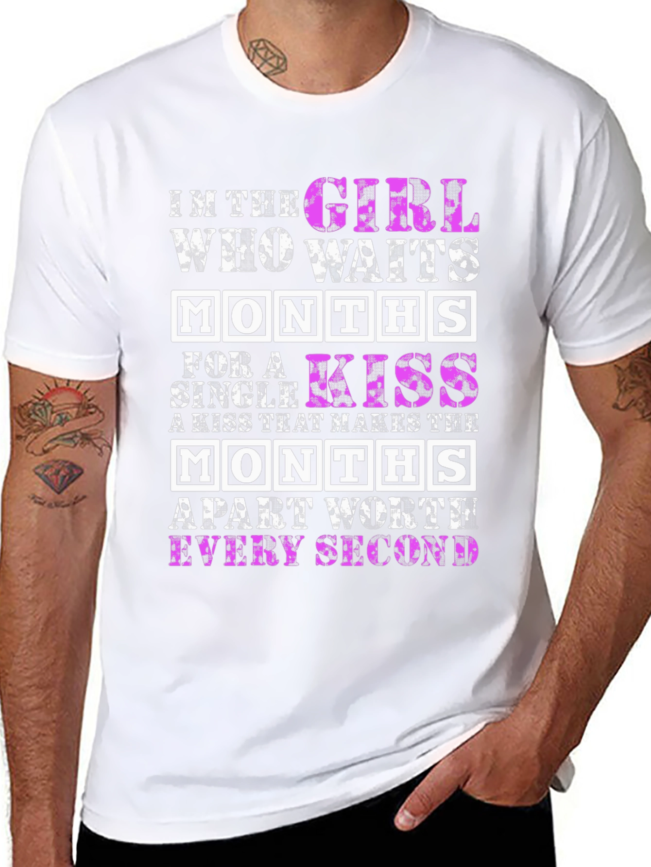 Girl Who Waits T-Shirt: Love & Patience