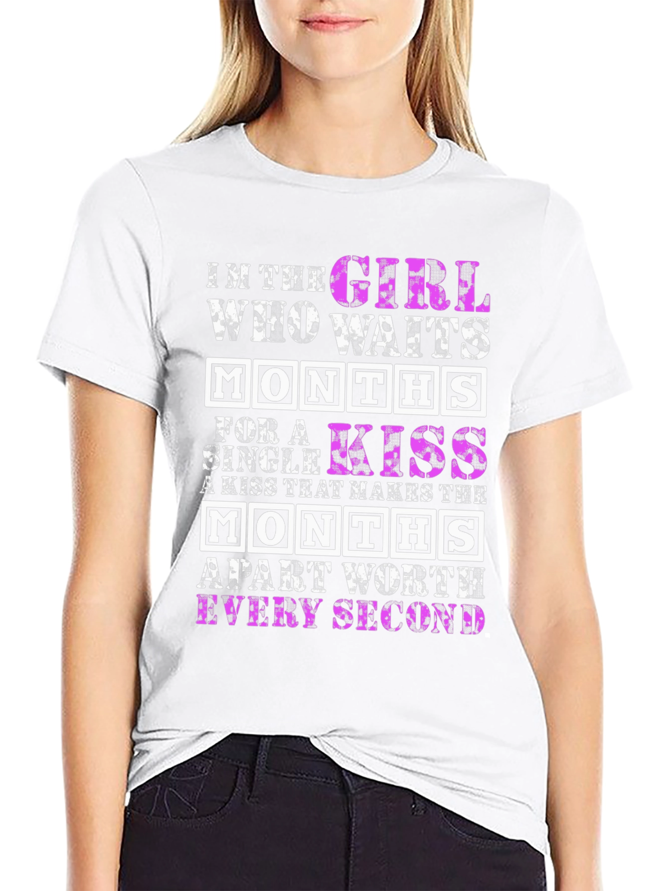 Girl Who Waits T-Shirt: Love & Patience