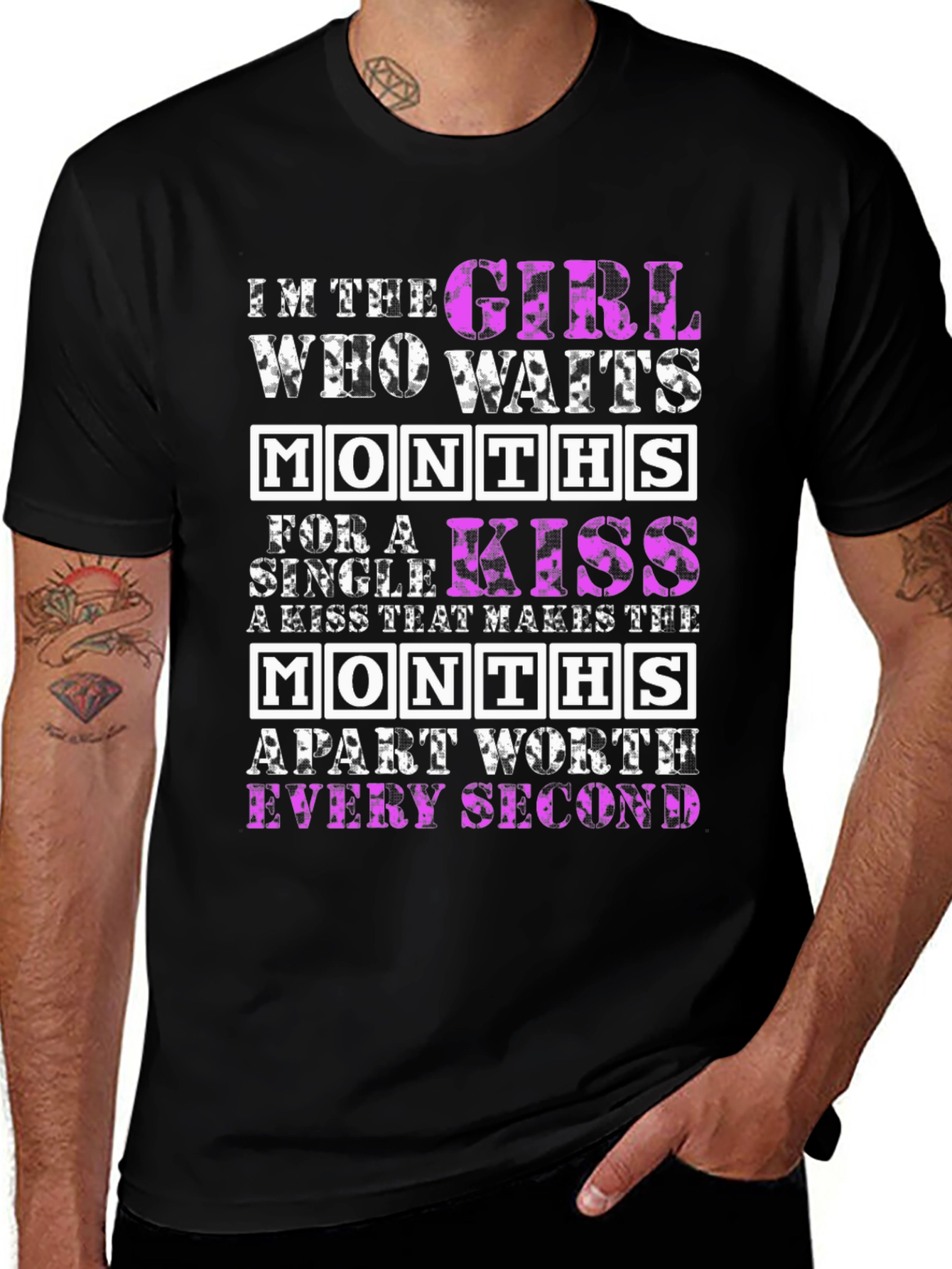 Girl Who Waits T-Shirt: Love & Patience