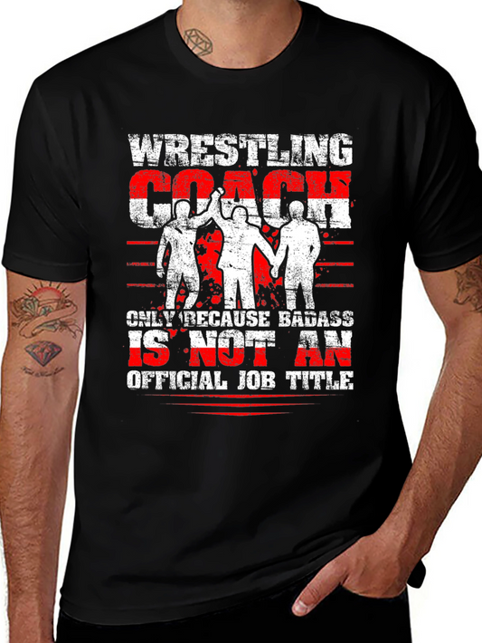 Wrestling Coach Badass T-Shirt