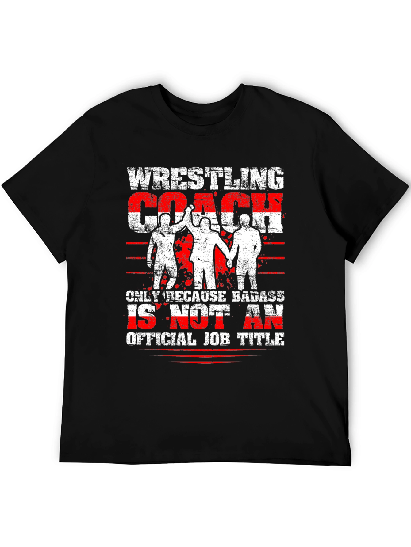 Wrestling Coach Badass T-Shirt