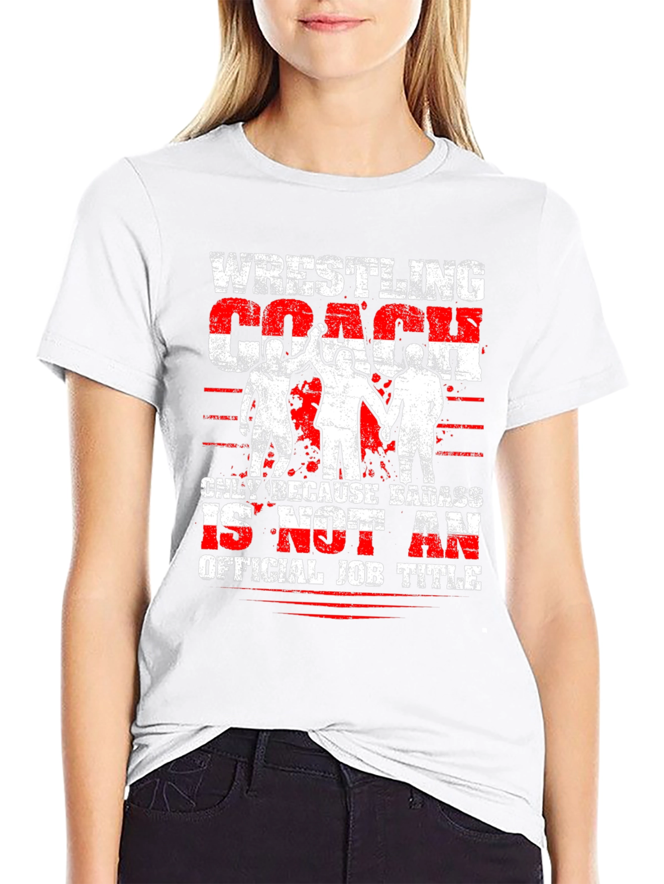 Wrestling Coach Badass T-Shirt