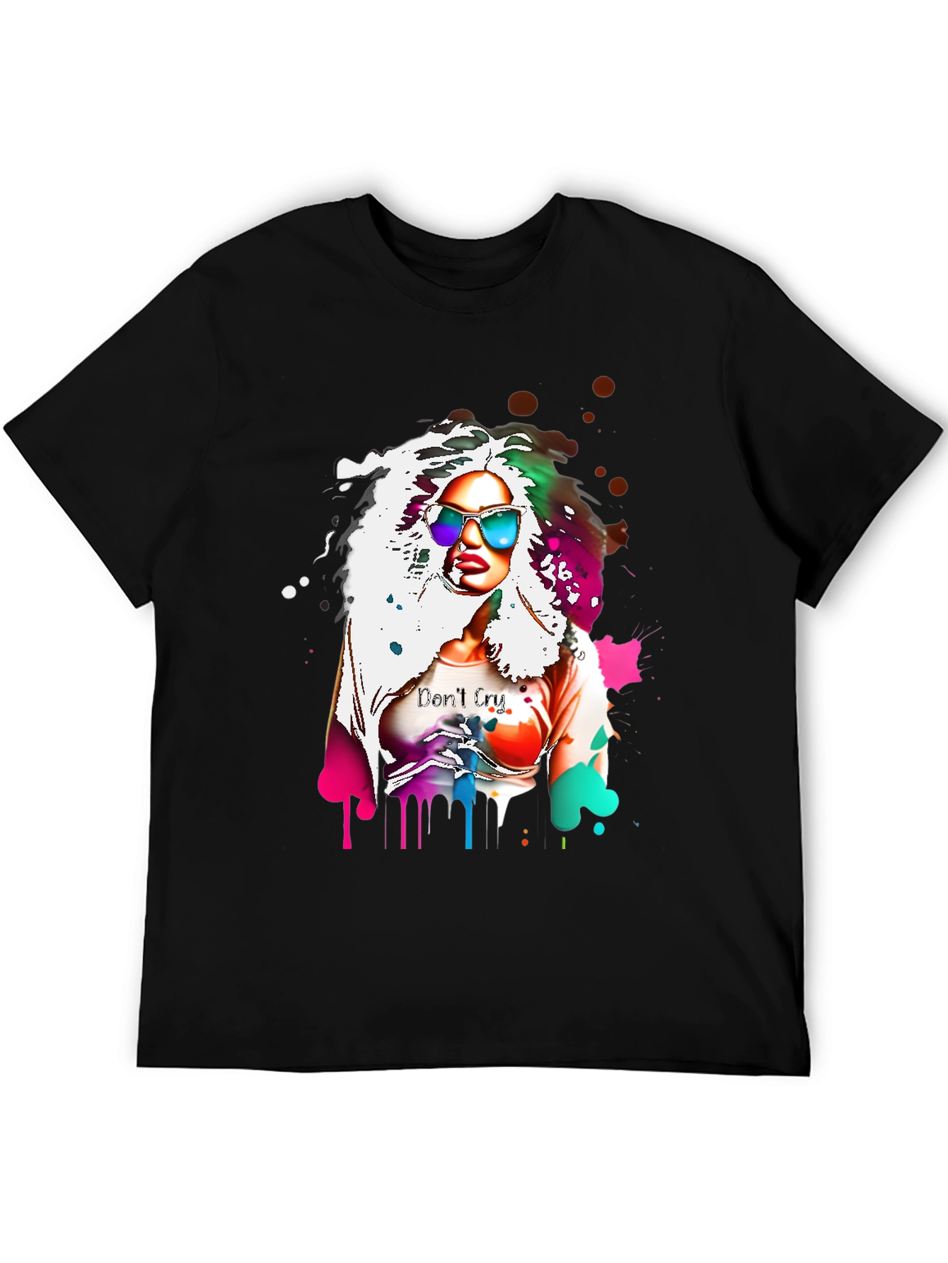 Colorful Woman Graphic Tee
