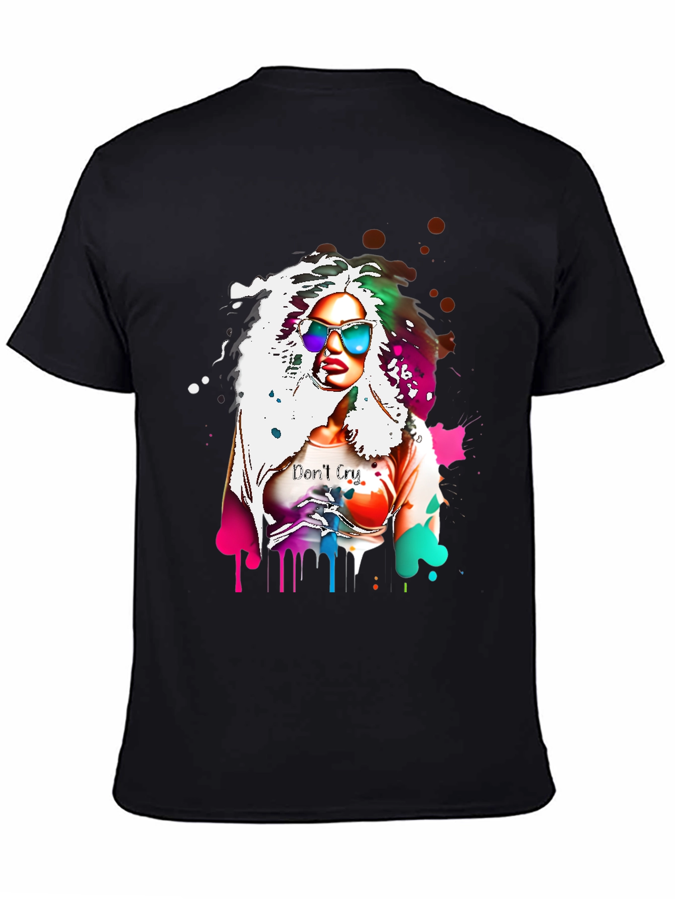 Colorful Woman Graphic Tee