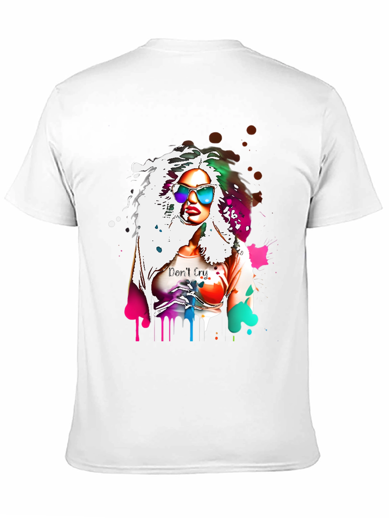 Colorful Woman Graphic Tee