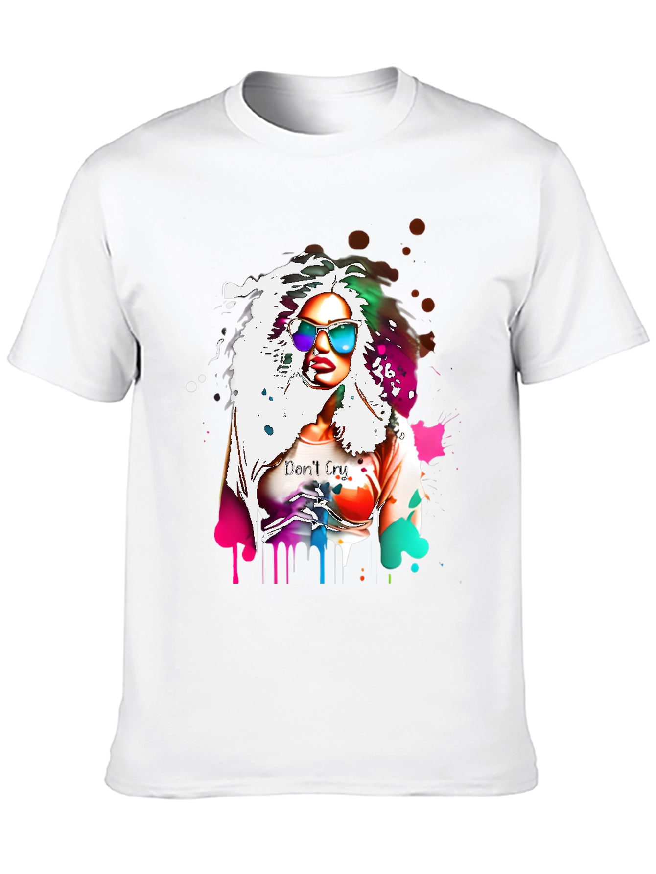 Colorful Woman Graphic Tee