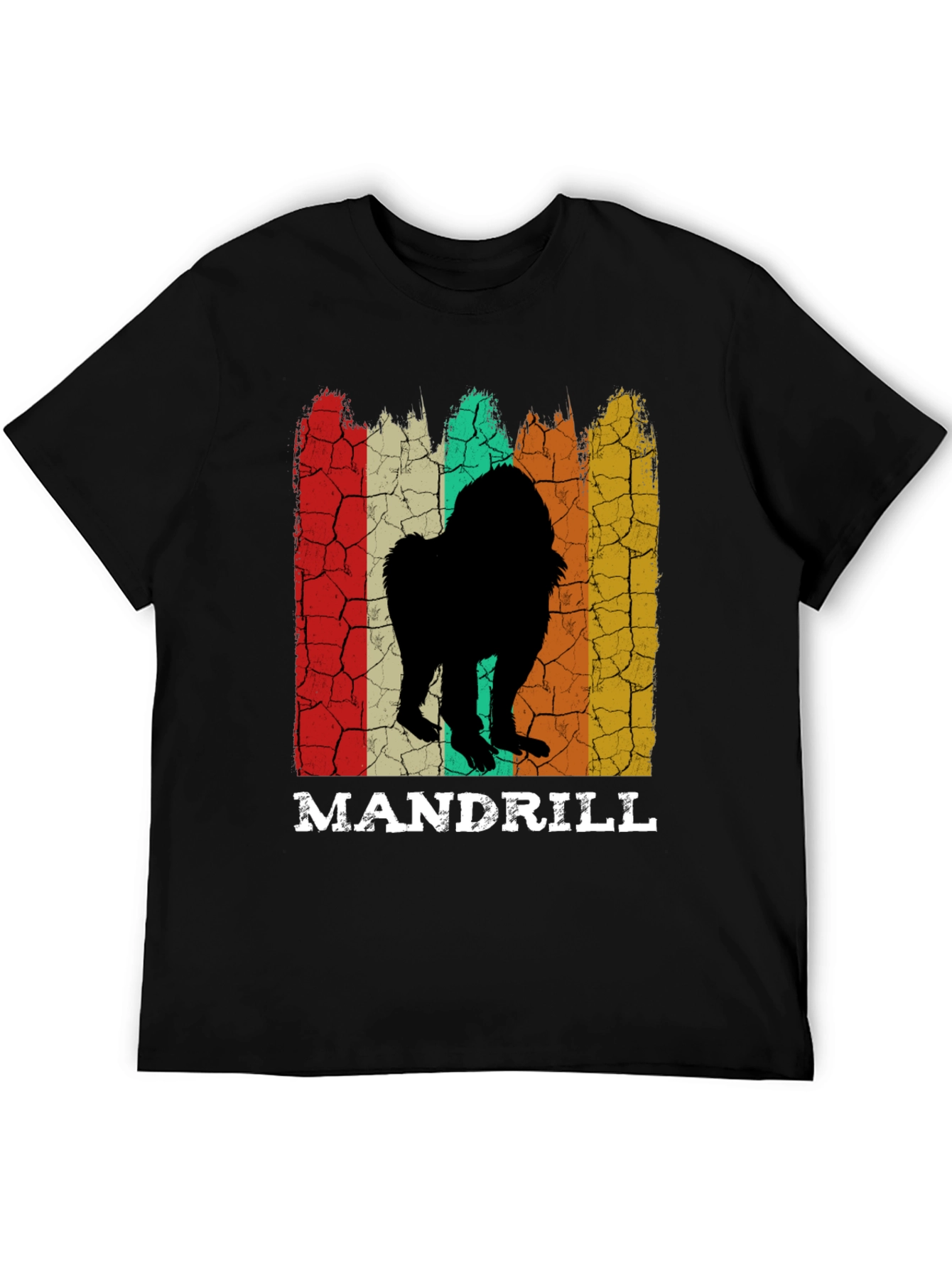 Retro Mandrill Monkey T-Shirt