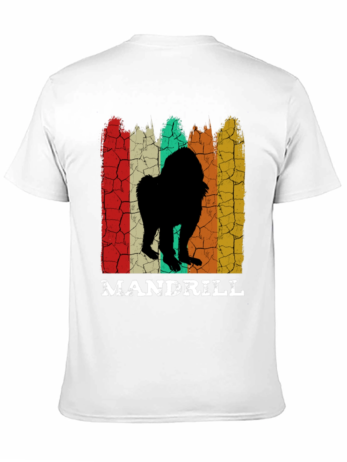 Retro Mandrill Monkey T-Shirt