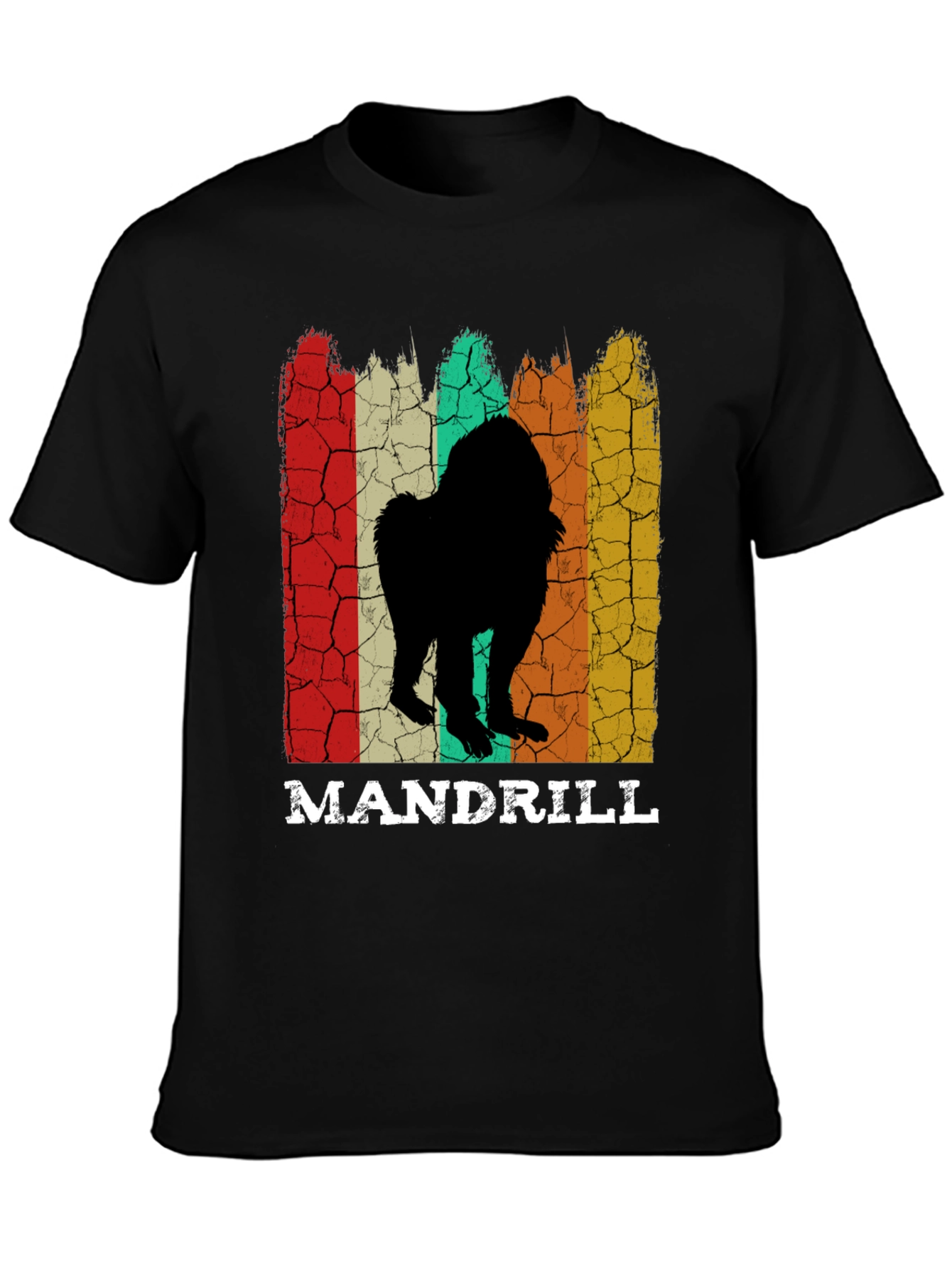 Retro Mandrill Monkey T-Shirt