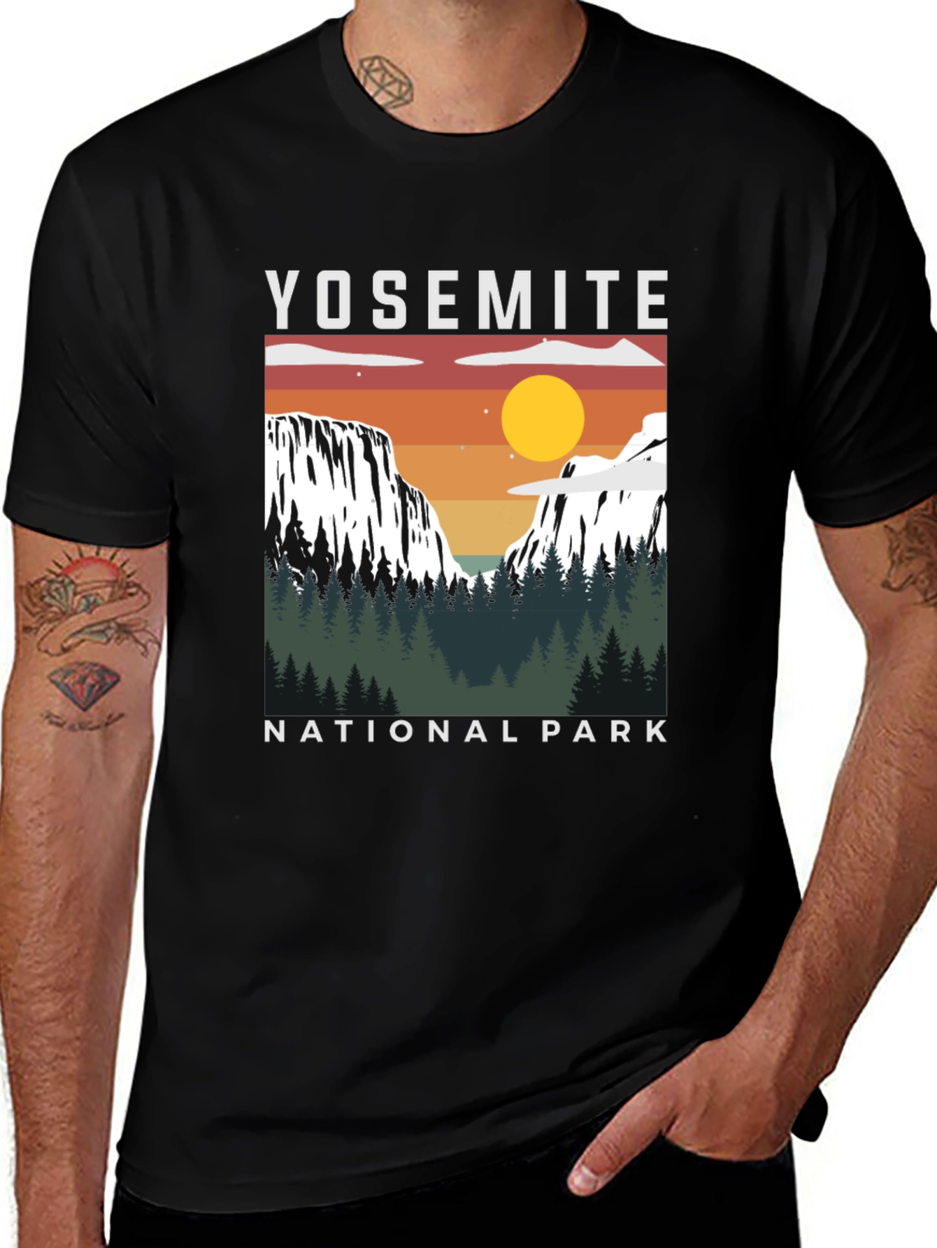Yosemite National Park Graphic Tee
