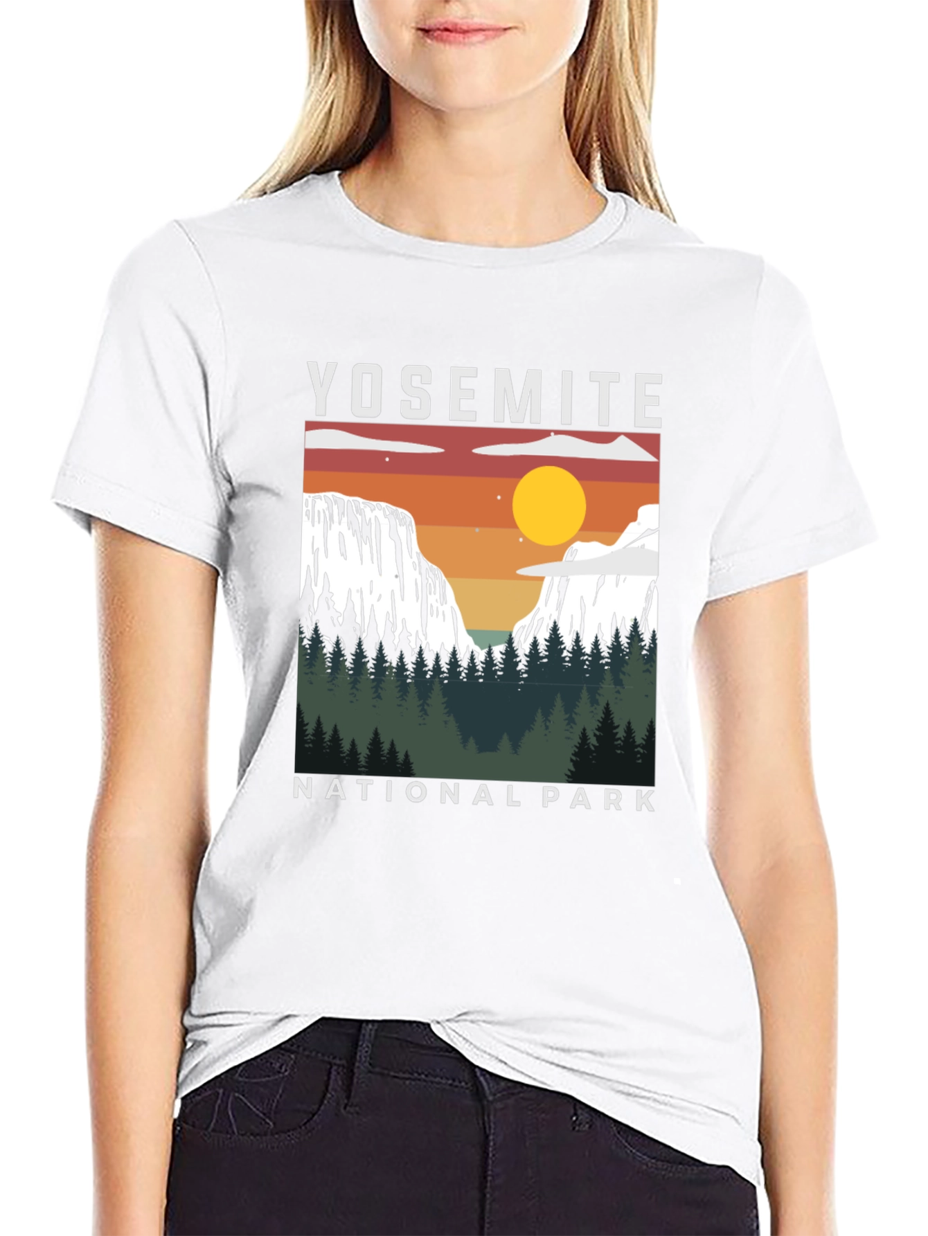Yosemite National Park Graphic Tee