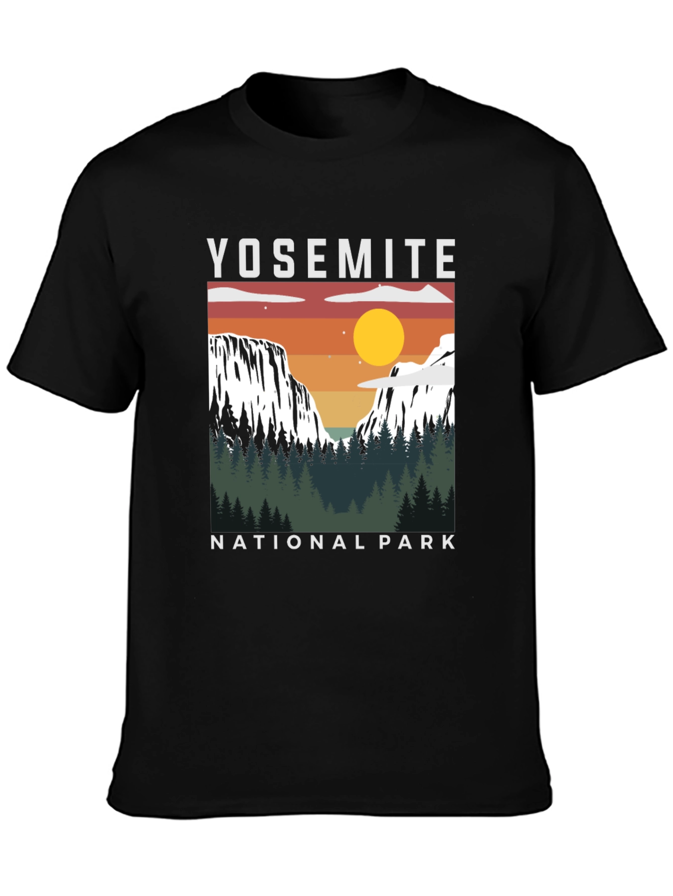 Yosemite National Park Graphic Tee