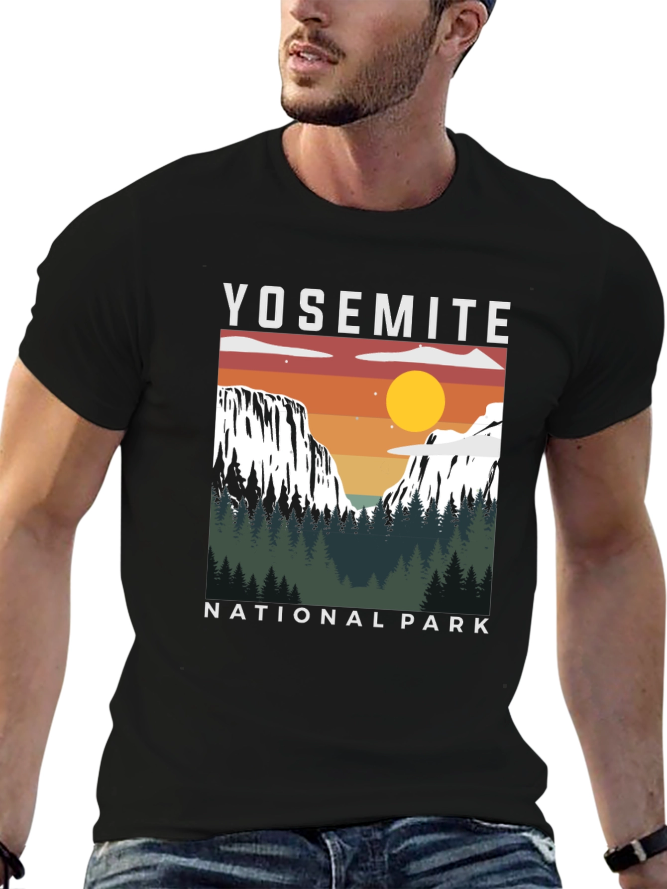 Yosemite National Park Graphic Tee
