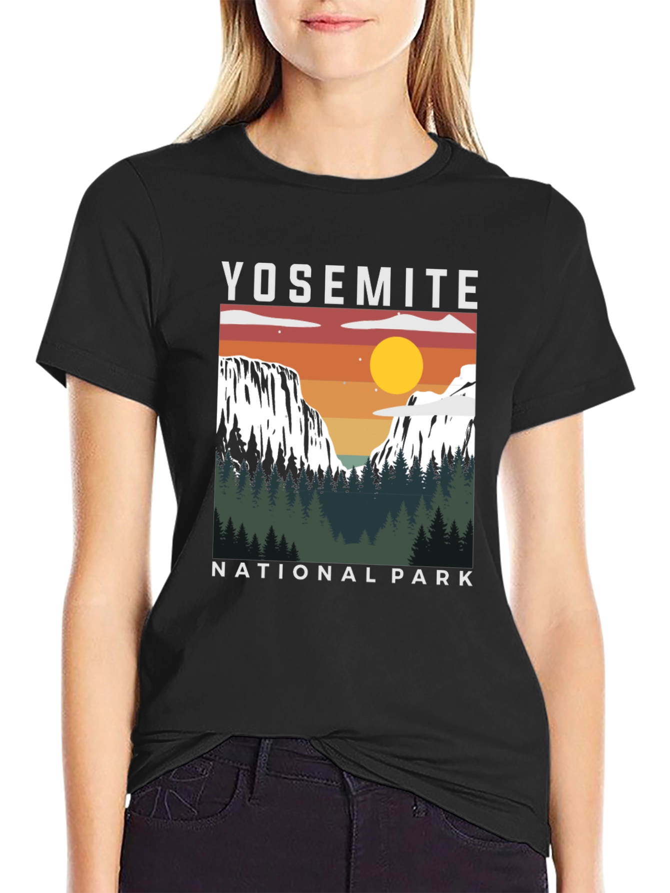 Yosemite National Park Graphic Tee