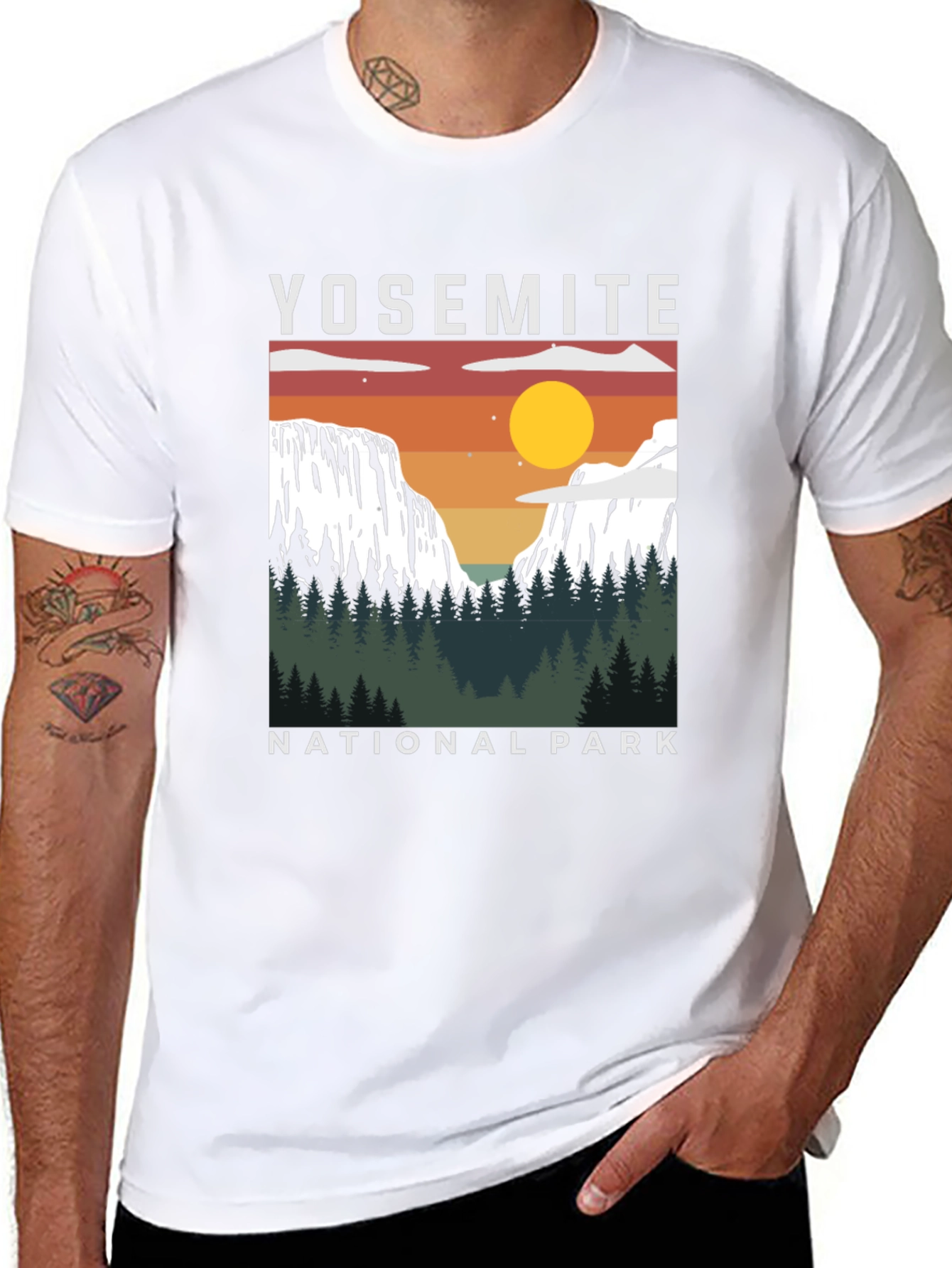 Yosemite National Park Graphic Tee