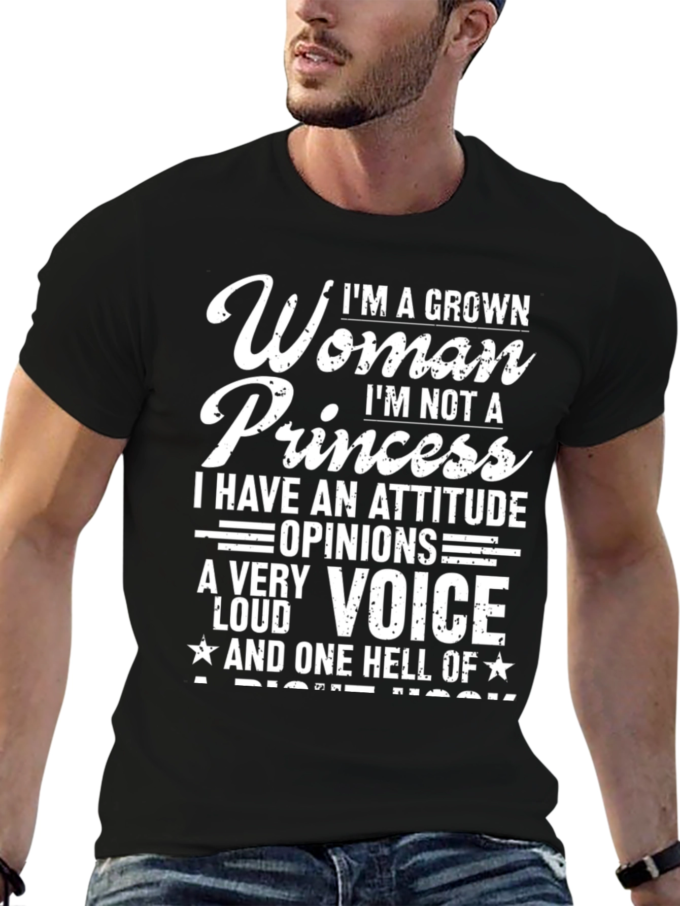 Im A Grown Woman T-Shirt Attitude & Opinions