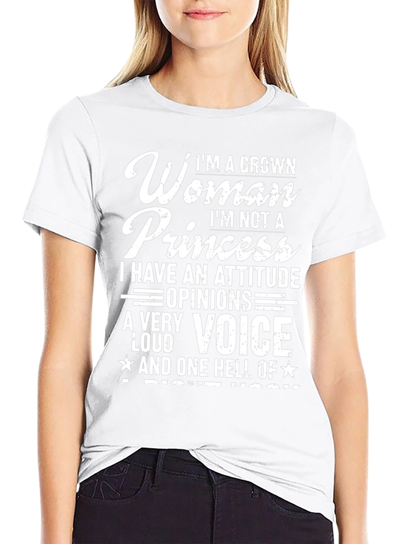 Im A Grown Woman T-Shirt Attitude & Opinions