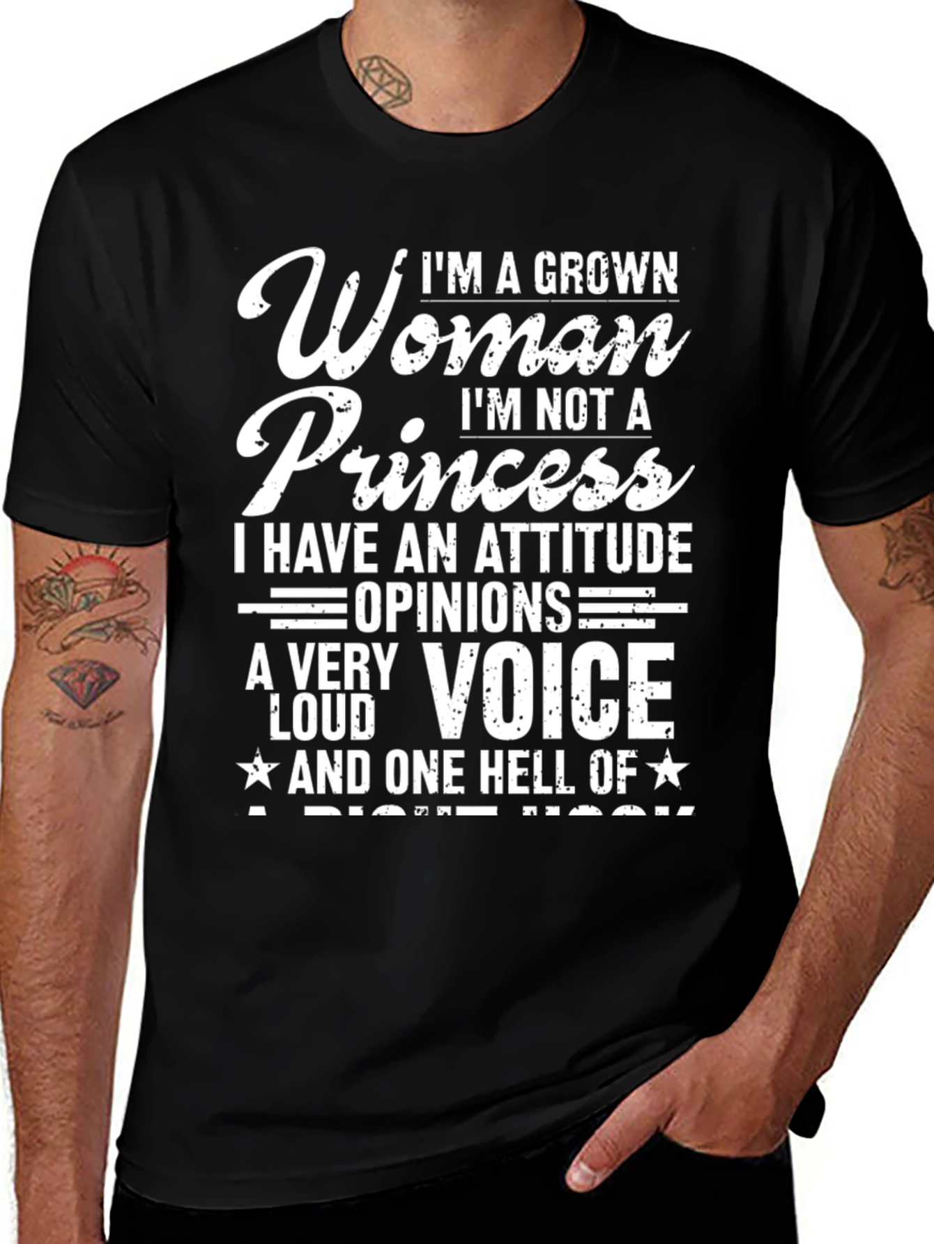 Im A Grown Woman T-Shirt Attitude & Opinions