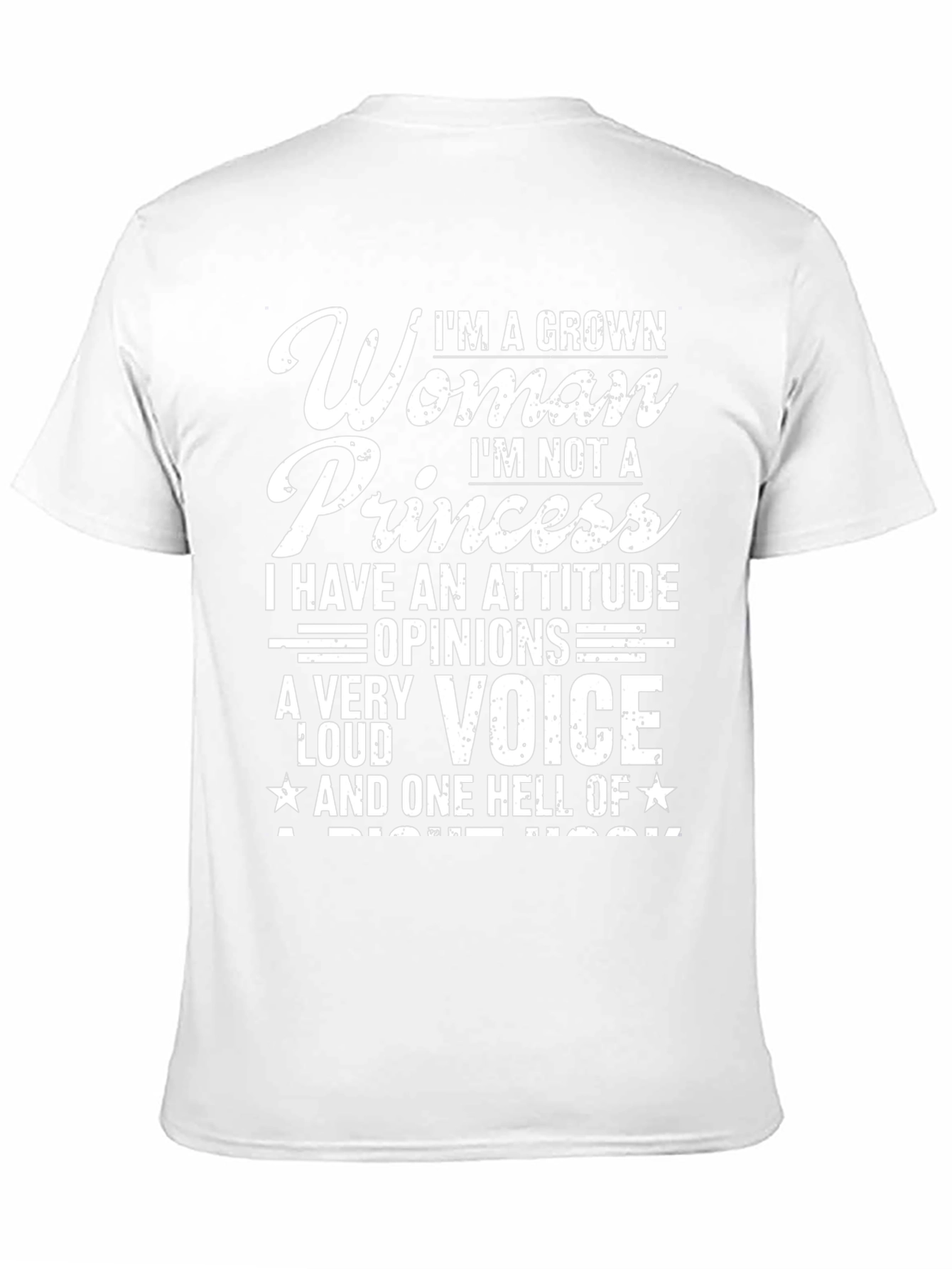 Im A Grown Woman T-Shirt Attitude & Opinions
