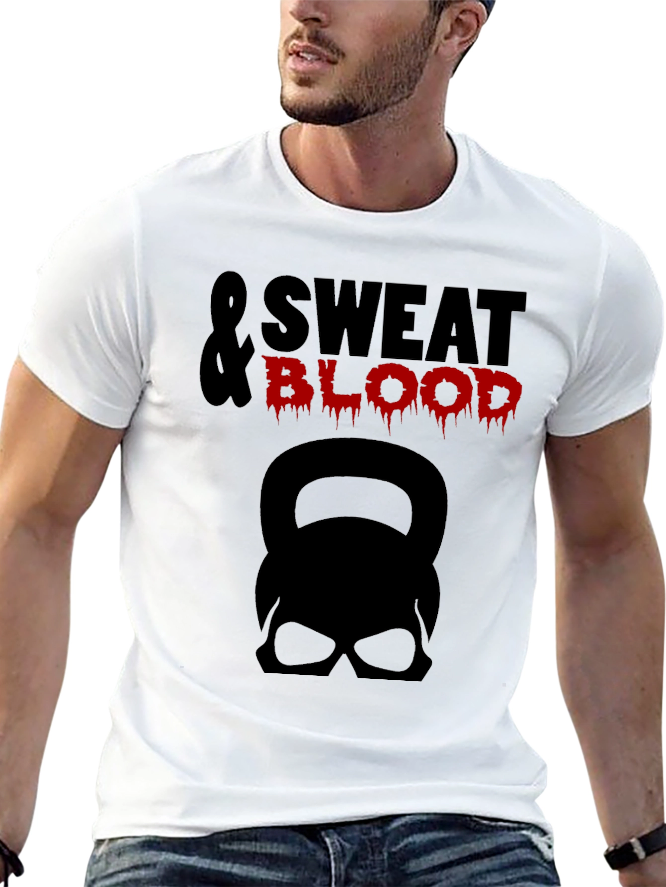 Sweat and Blood Kettlebell T-Shirt