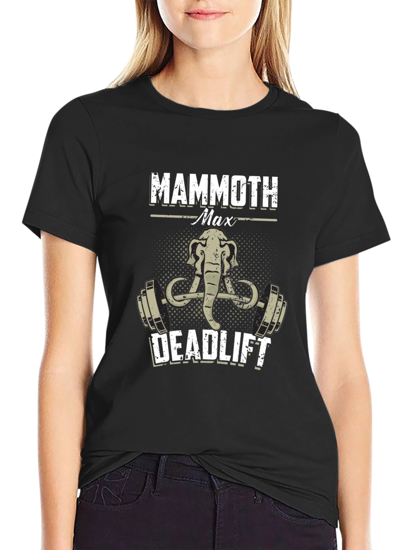 Mammoth Max Deadlift T-Shirt - Weightlifting Tee