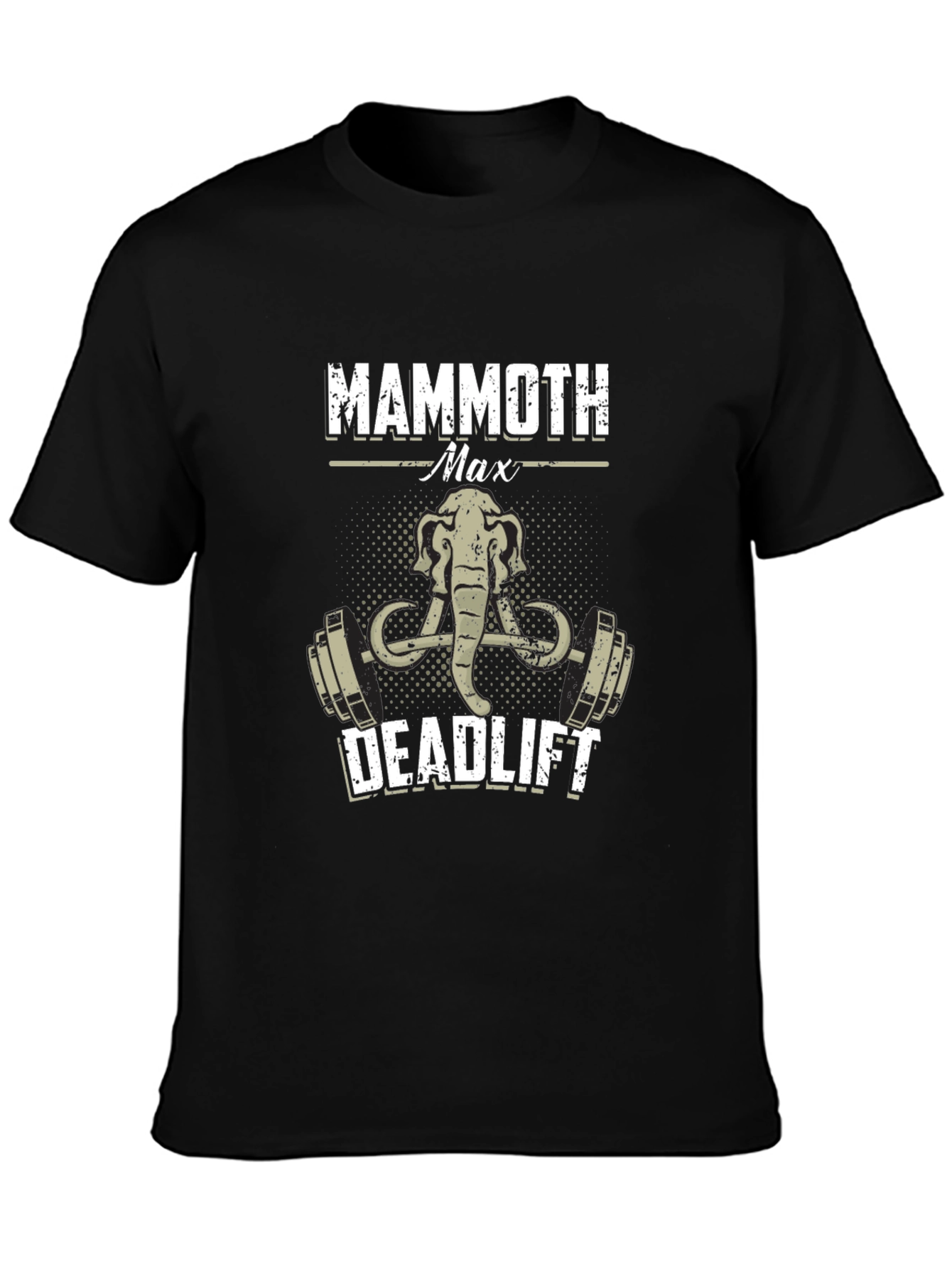 Mammoth Max Deadlift T-Shirt - Weightlifting Tee