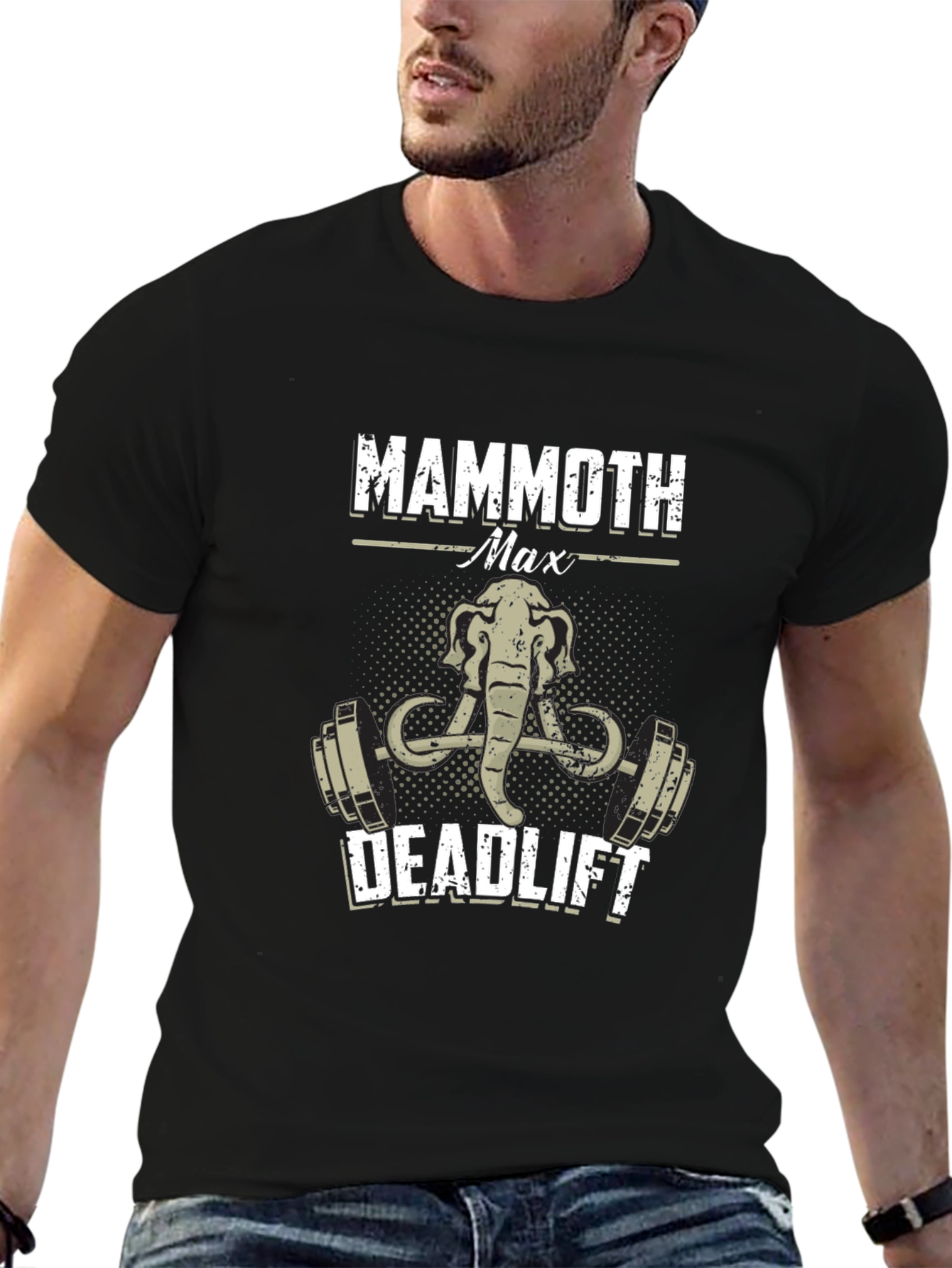 Mammoth Max Deadlift T-Shirt - Weightlifting Tee