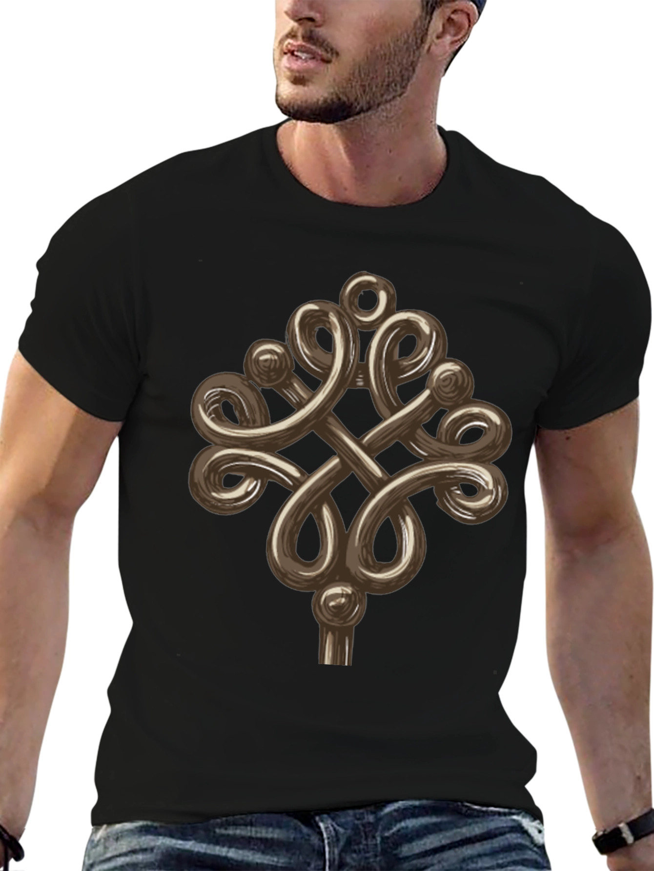 Celtic Knot T-Shirt - Unisex Black Tee