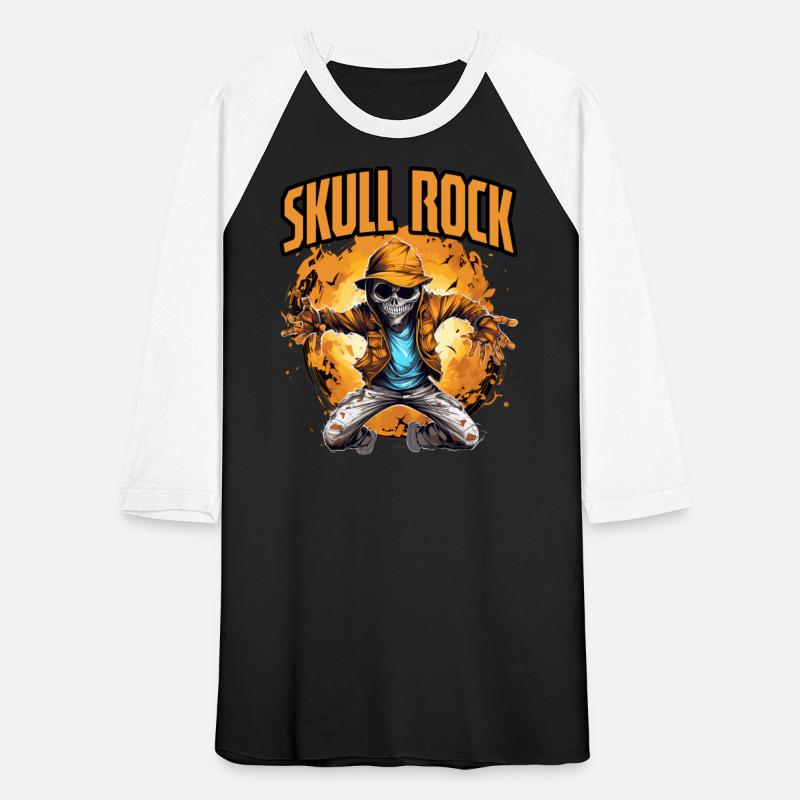 Halloween Skeleton Dabbing Hip Hop Skull Rock