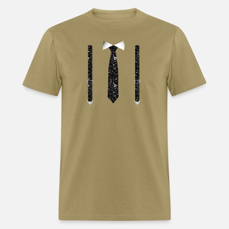 Halloween Tuxedo with Skulls and Pumkins