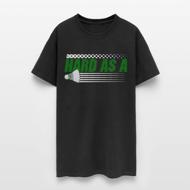 Hard As A Shuttlecock Funny Badminton For Badminto