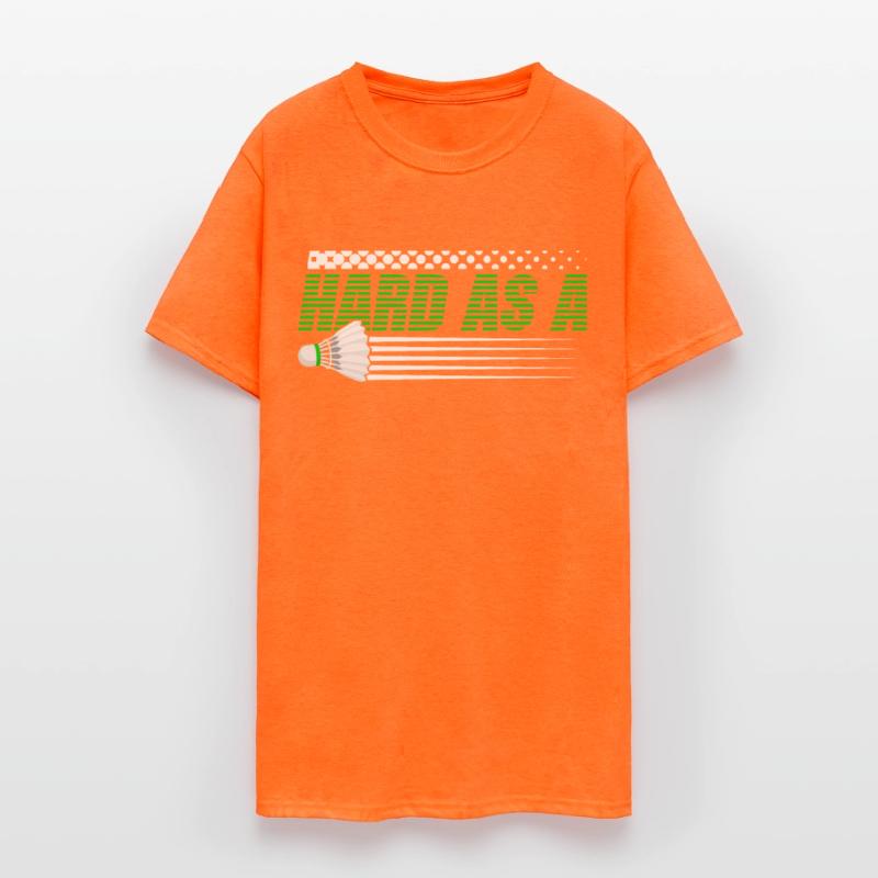 Hard As A Shuttlecock Funny Badminton For Badminto