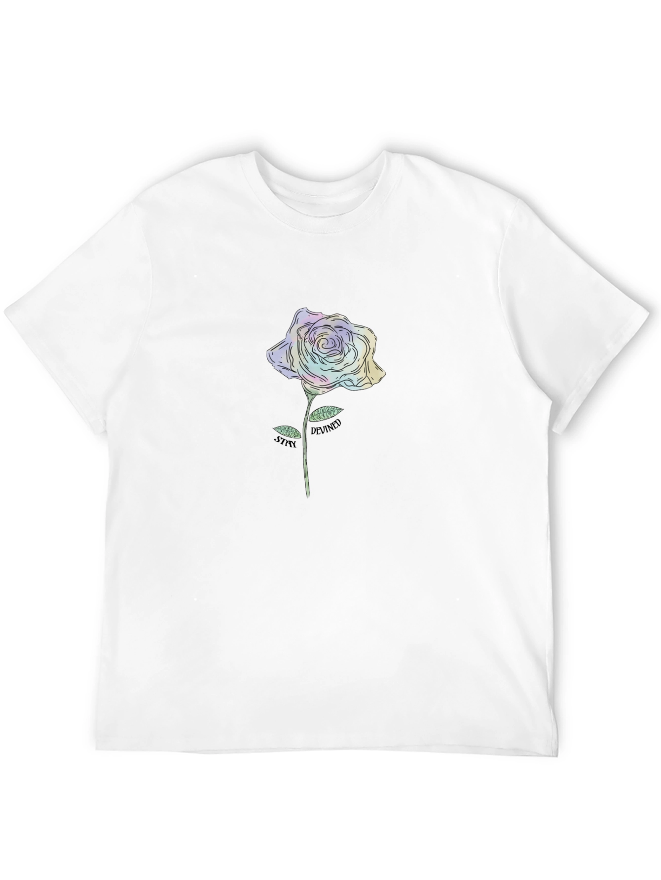 Floral Rose Graphic Tee - Stylish Casual Wear