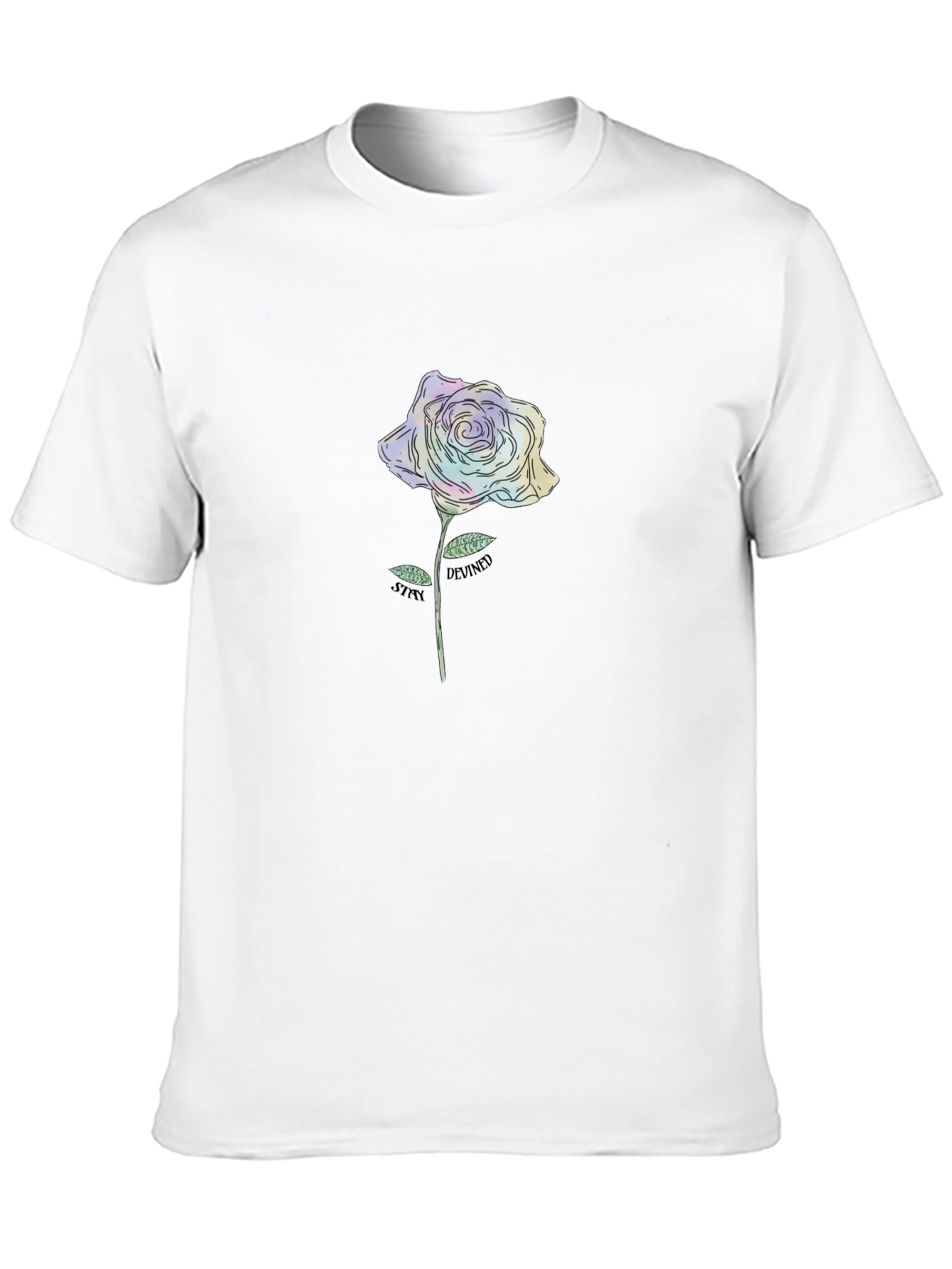 Floral Rose Graphic Tee - Stylish Casual Wear