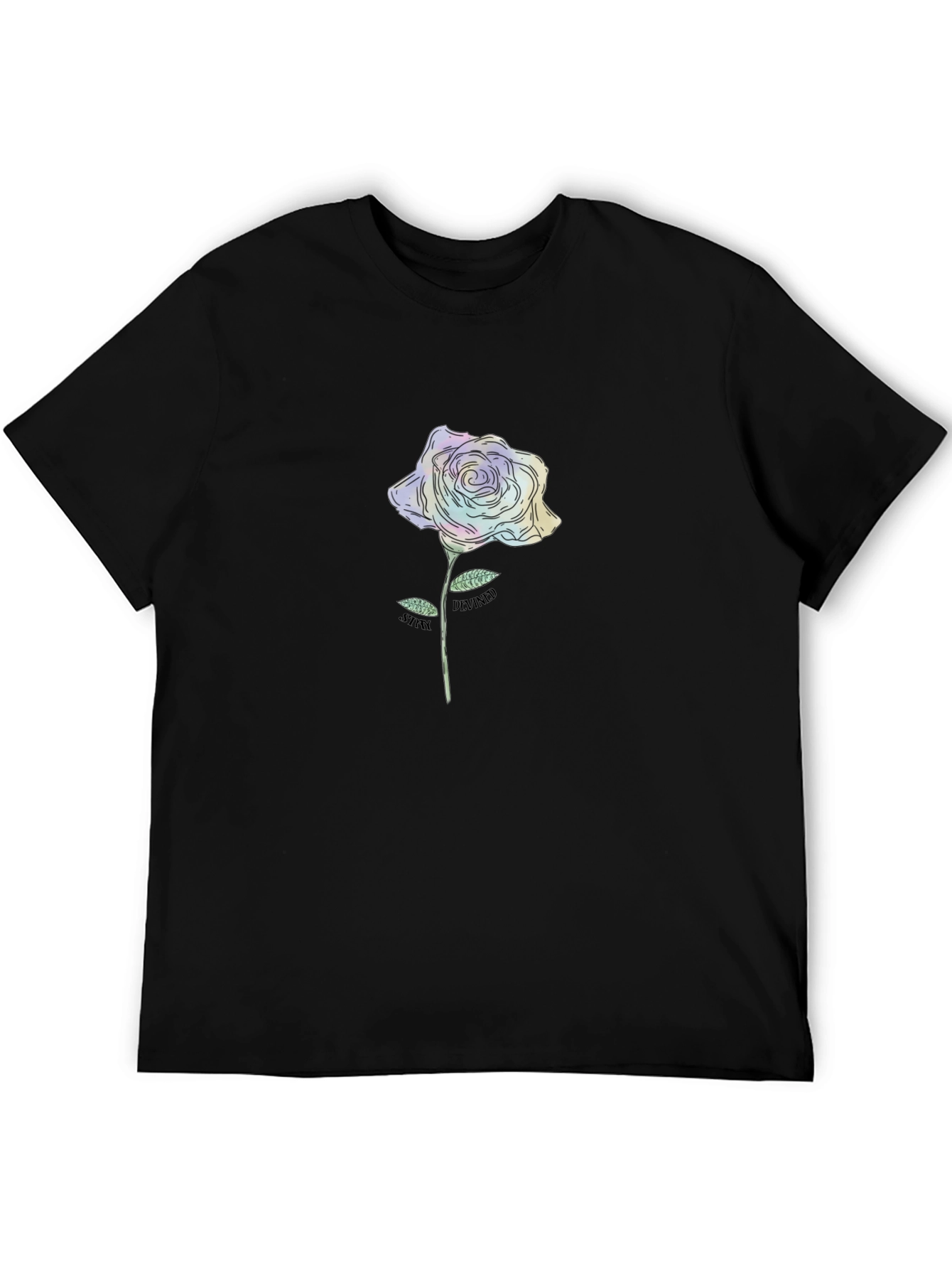 Floral Rose Graphic Tee - Stylish Casual Wear