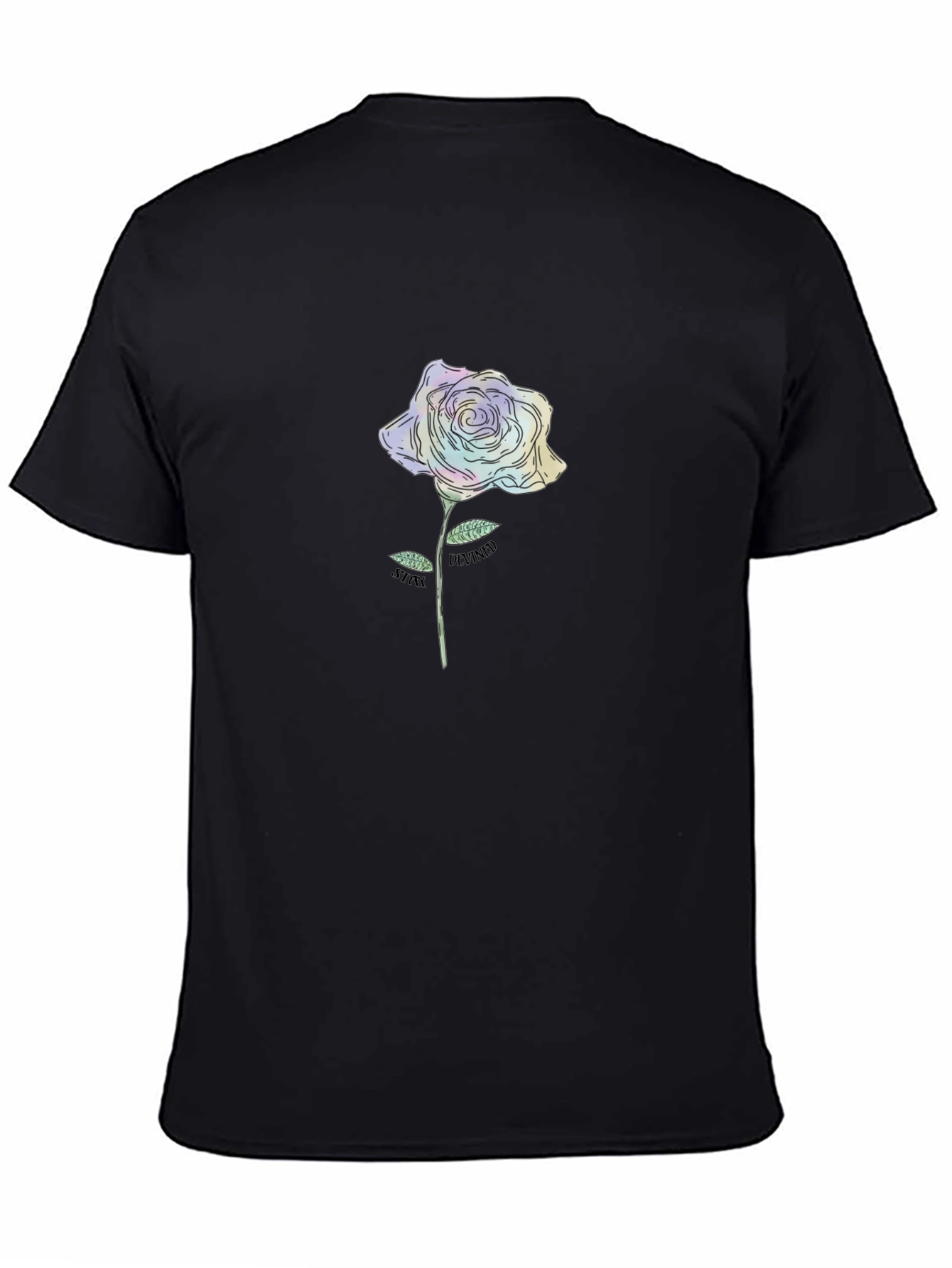 Floral Rose Graphic Tee - Stylish Casual Wear
