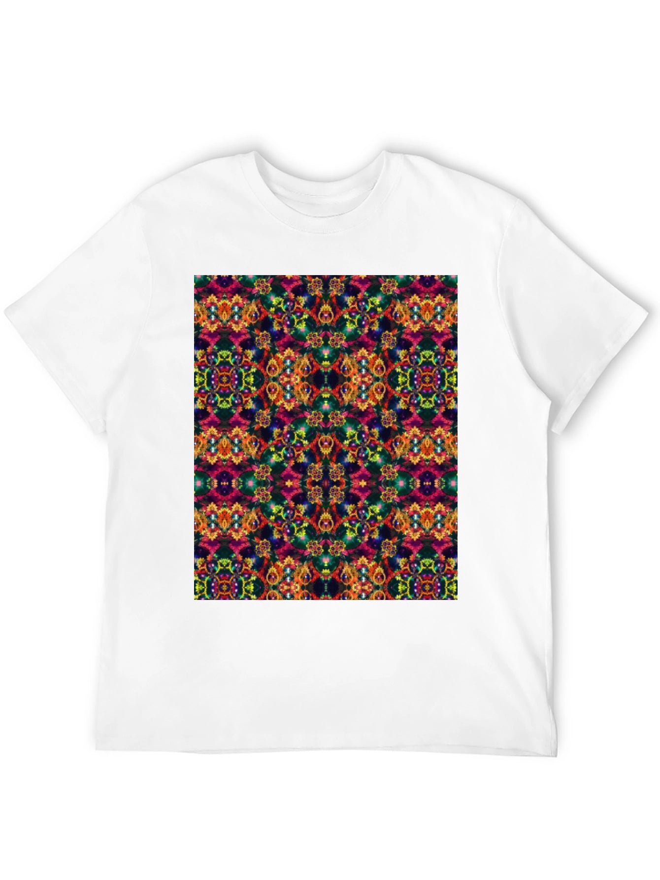 Kaleidoscope Pattern Graphic Tee