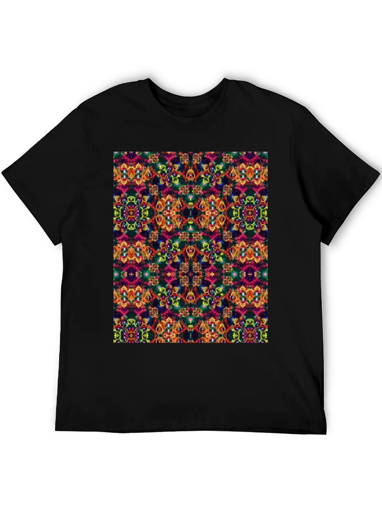Kaleidoscope Pattern Graphic Tee