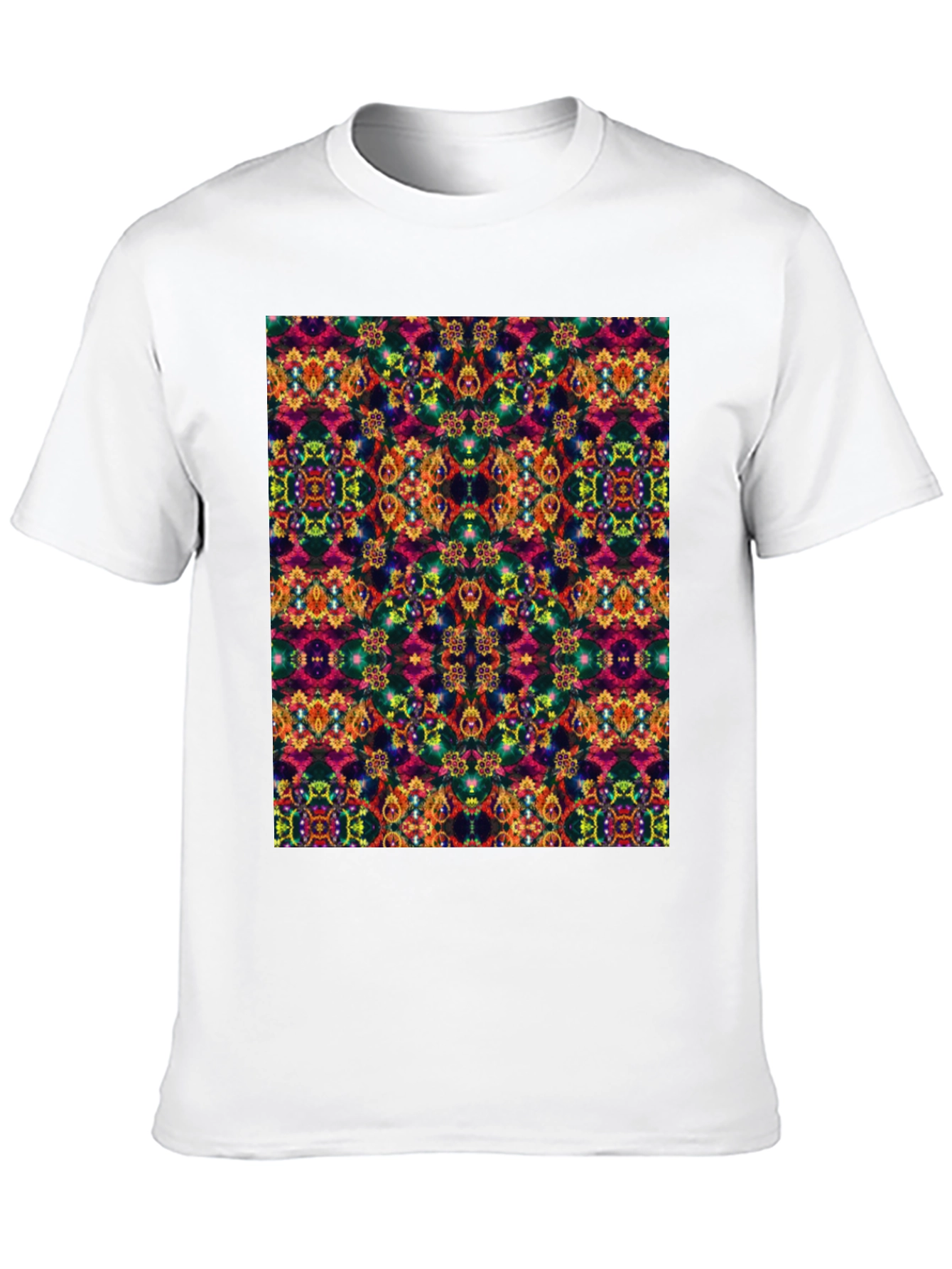 Kaleidoscope Pattern Graphic Tee