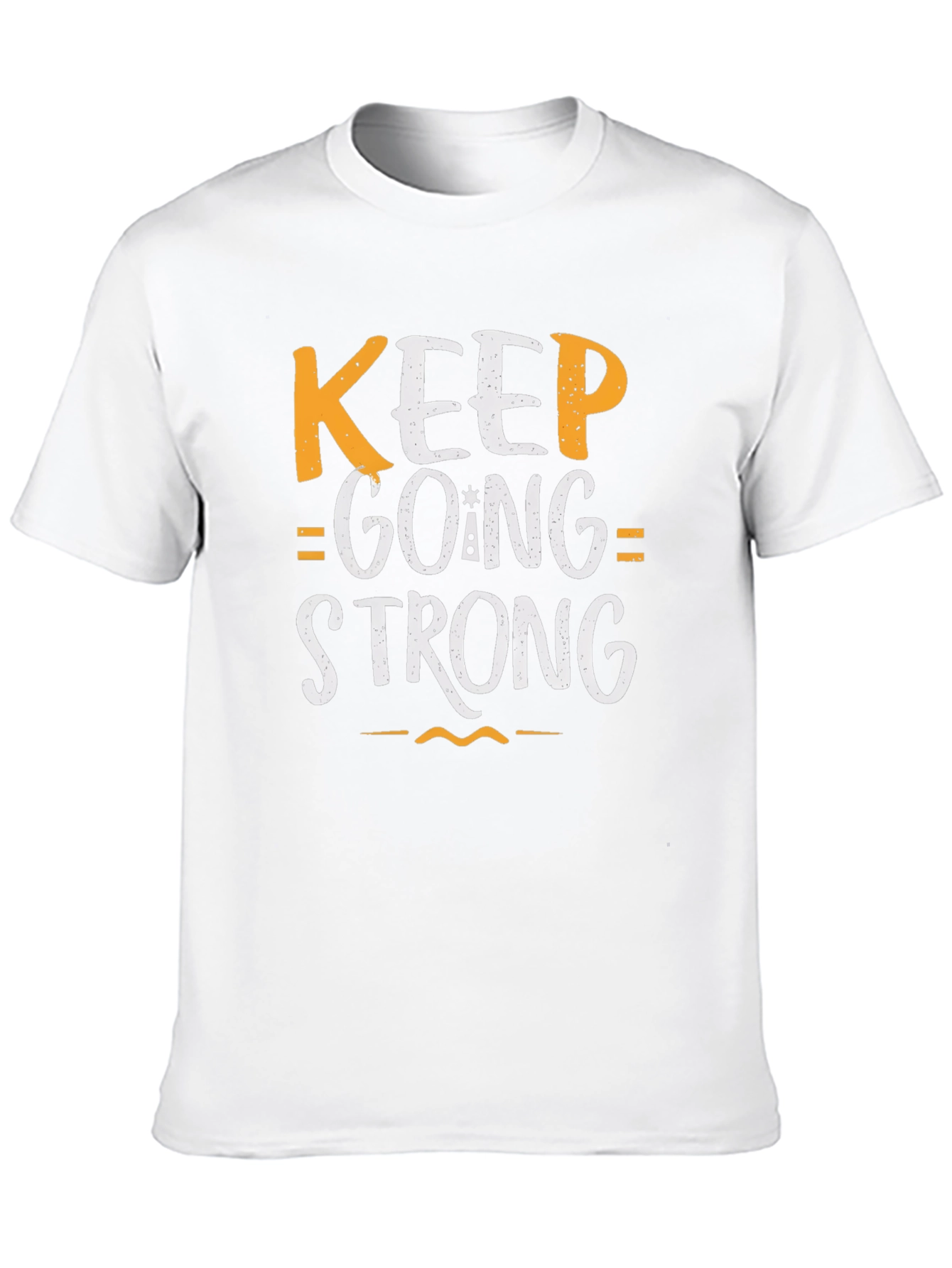 Keep Going Strong Graphic Tee - Black
