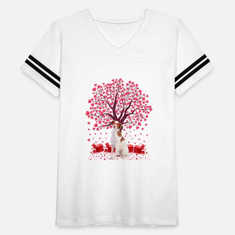He Tree Brittany Spaniel Dog Valentine'S Day