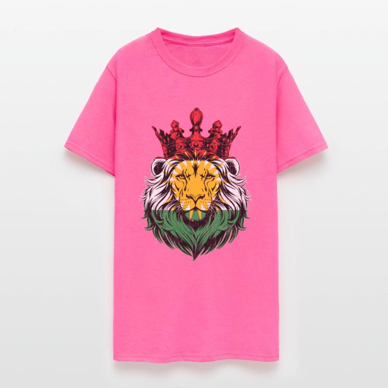 Her Biji Kurdistan Lion National Flag Kurdish