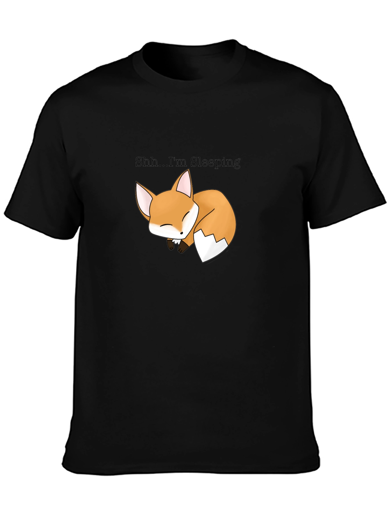 Sleeping Fox Graphic T-Shirt - Cute & Comfy