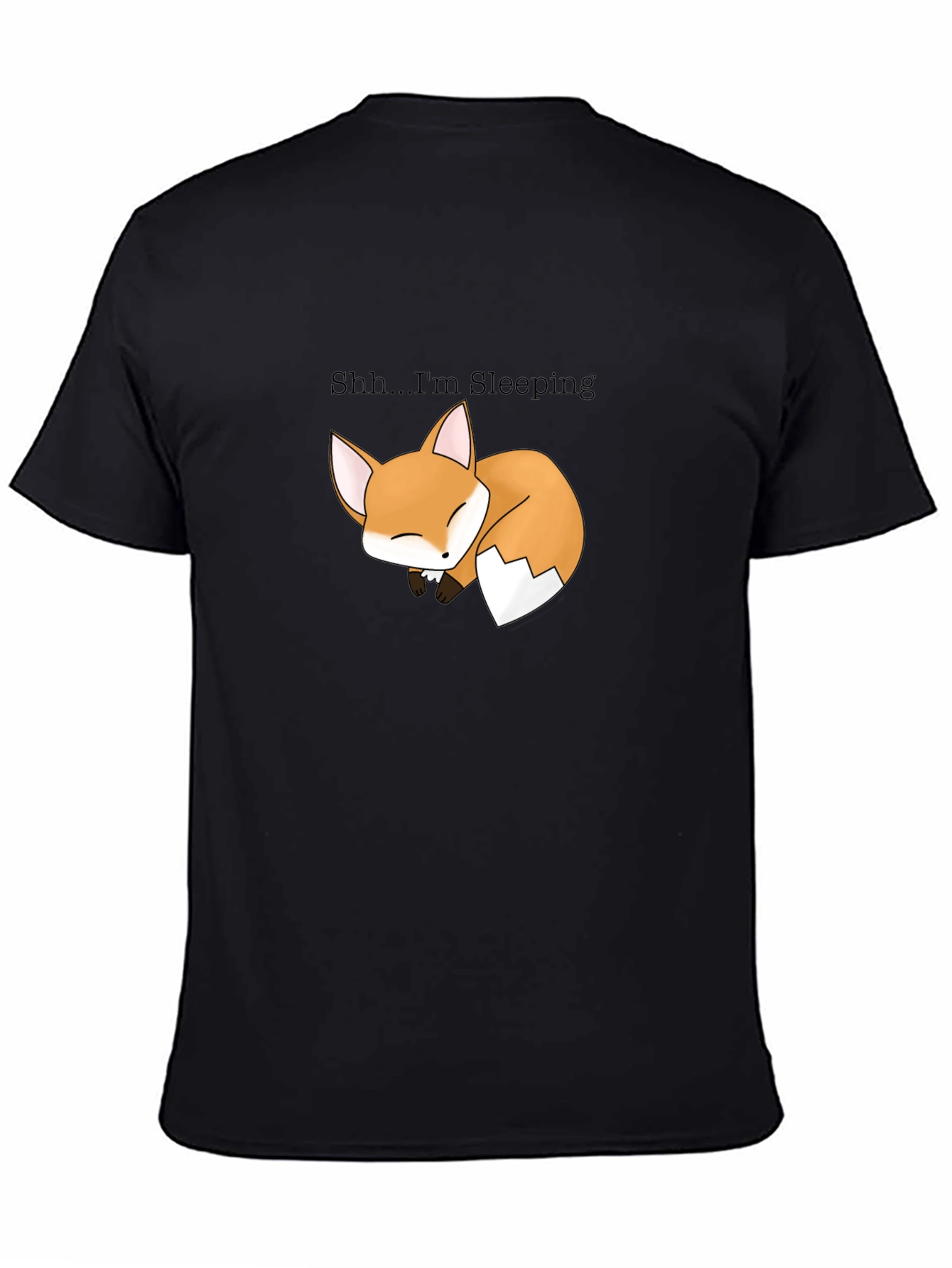 Sleeping Fox Graphic T-Shirt - Cute & Comfy