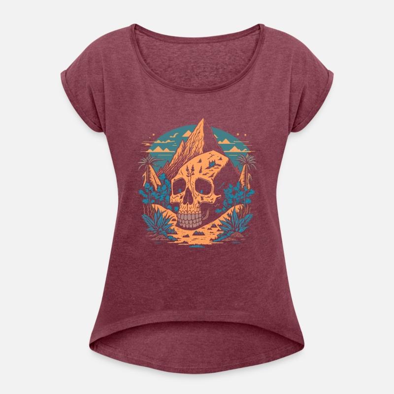 Hiking Hike Cool Skull Nature