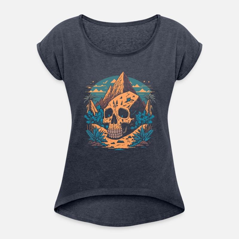 Hiking Hike Cool Skull Nature