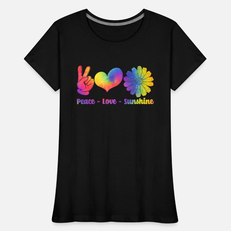 Hippie Retro Rainbow Peace Love Sunshine