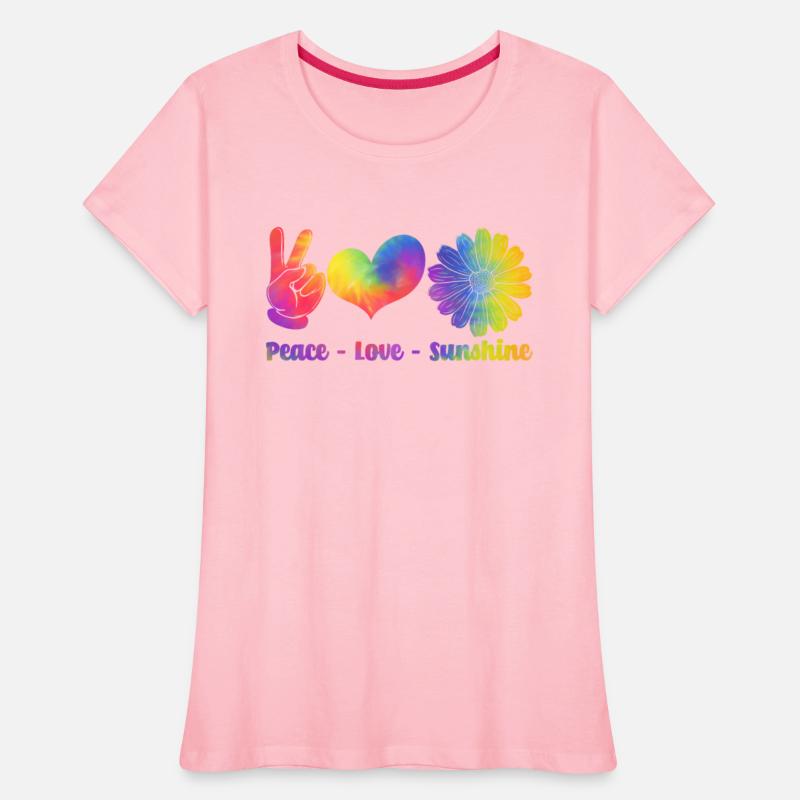 Hippie Retro Rainbow Peace Love Sunshine